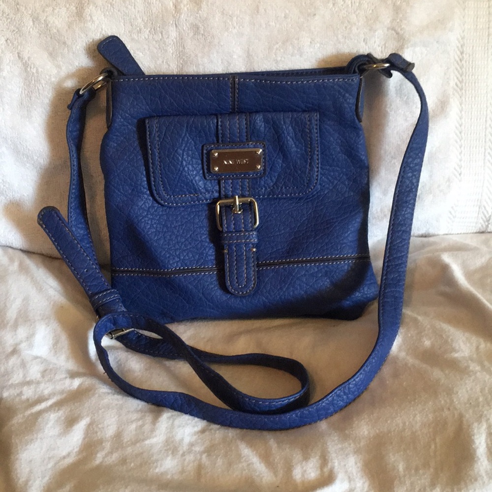 Nine West blue crossbody
